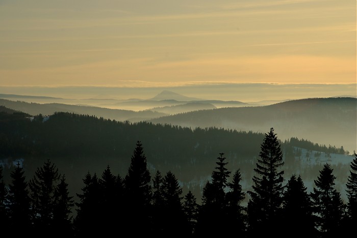 Panorama z Lachów Gronia