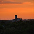 Zachód słońca w Mirowie